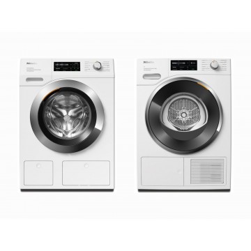 Miele WWI880 WCS 125 Gala Edition + TWL680 WP 125 Gala Edition Σετ Πλυντήριο & Στεγνωτήριο Ρούχων